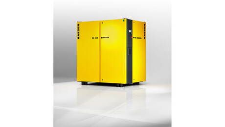 Booster voor zuigercompressor