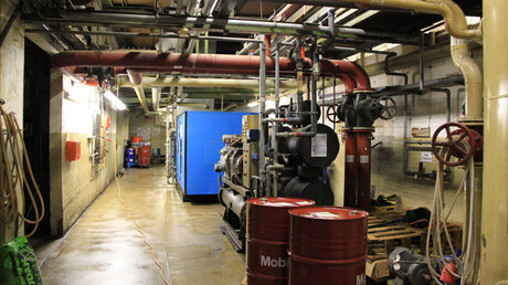 Vorig persluchtstation bij ZF Friedrichshafen