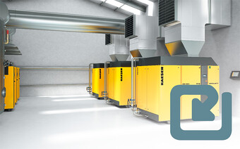 Warmteterugwinning voor het gebruik van afvoerwarmte en aansluiting op een afvoerluchtkanaalsysteem