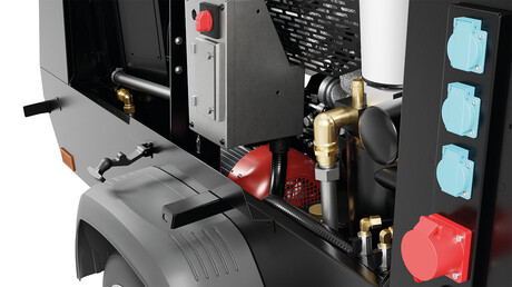 Geïntegreerde generator in Mobilair M59.