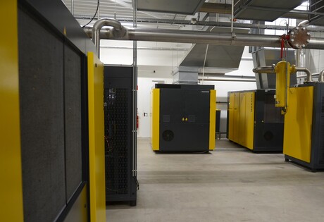 SanoRice-Compressorruimte