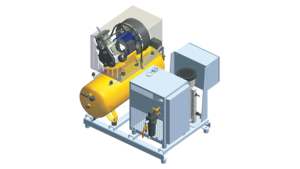 Constructievoorbeeld van een OEM-persluchtstation