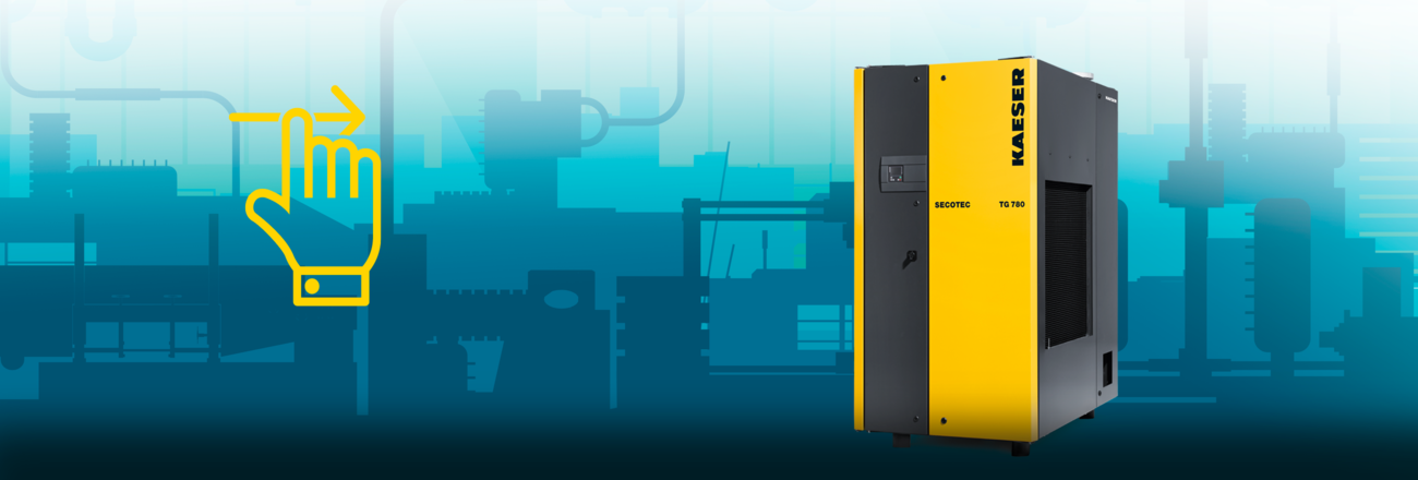 SECOTEC TG met innovatief afvoersluchtsysteem.