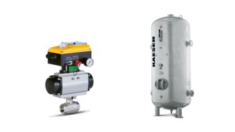 Opslag en verdeling van perslucht