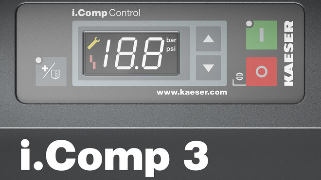 De i.Comp Control werd speciaal voor de compressor ontwikkeld.