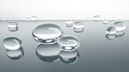 Wascoating beschermt door lotuseffect tegen zout water.